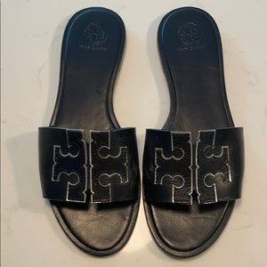 Tory Burch Logo Sandals